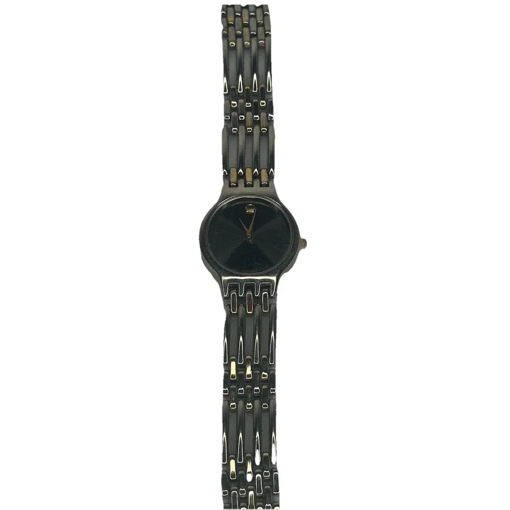 Ladies Movado Watch Esperanza silver Dial Quartz Swiss Stainless Vintage V834